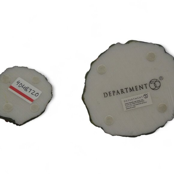 DEPARTMENT 56 Harvest Fields Pup Dog In Leaves Figurine Set Retired - Picture 10 of 10